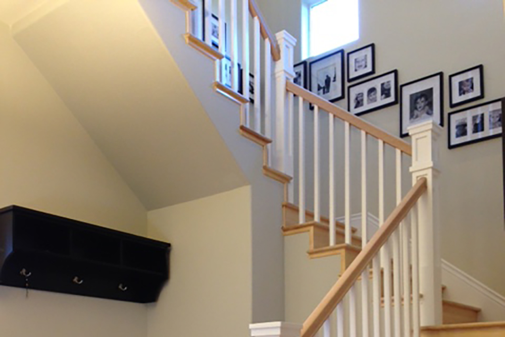 staircases with glass rails